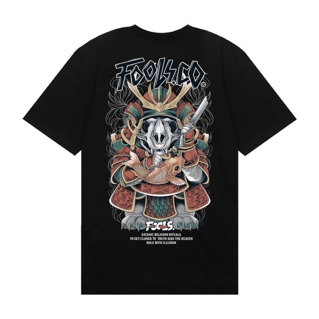 Kaos Baju Fools Panda DTF Tshirt Fools Co bali Premium Terbaik