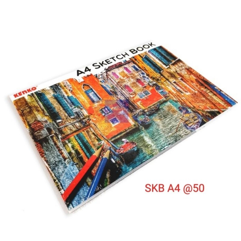 

Sketchbook ukuran A4 Kenko
