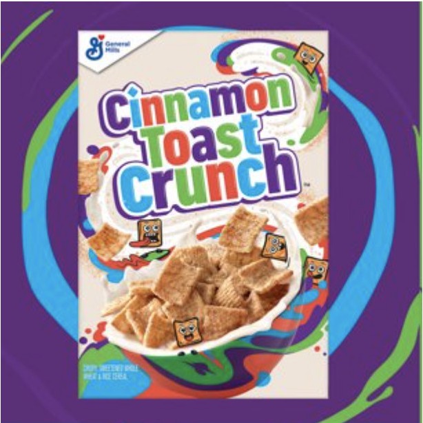 

CINNAMON TOAST CRUNCH CEREAL 12 OZ | 340 gr | GENERAL MILLS USA