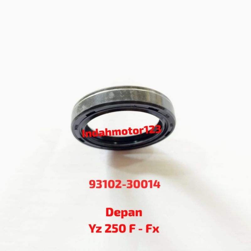 Seal sil roda depan Yz 250F Yz 250fx 250 f 250 fx (93102-30014)