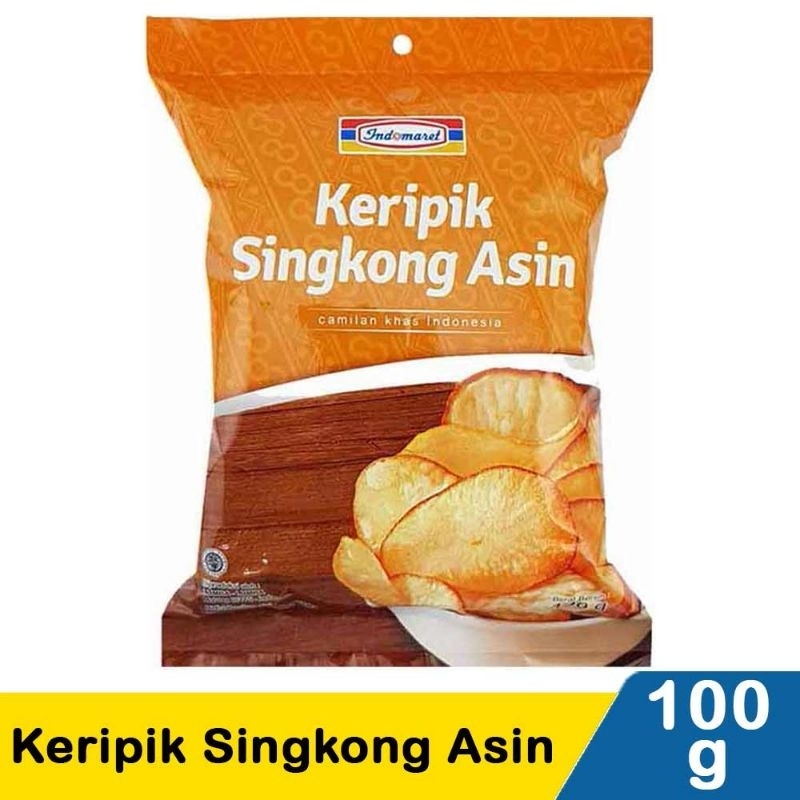 

Indomaret Keripik Singkong Asin 100G