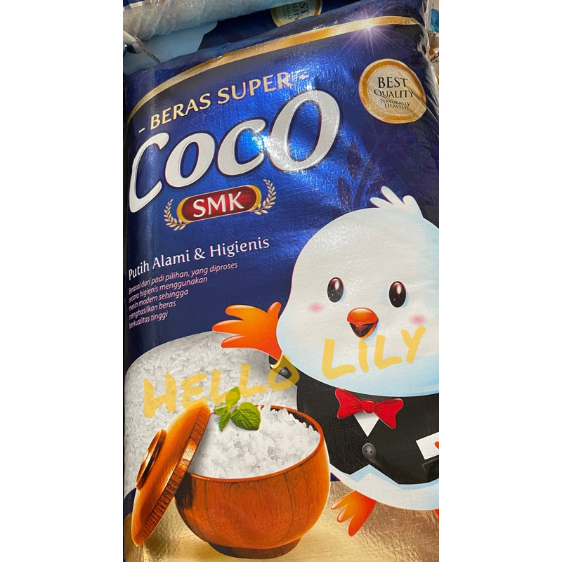

BERAS COCO 5kg - Beras Super PREMIUM QUALITY