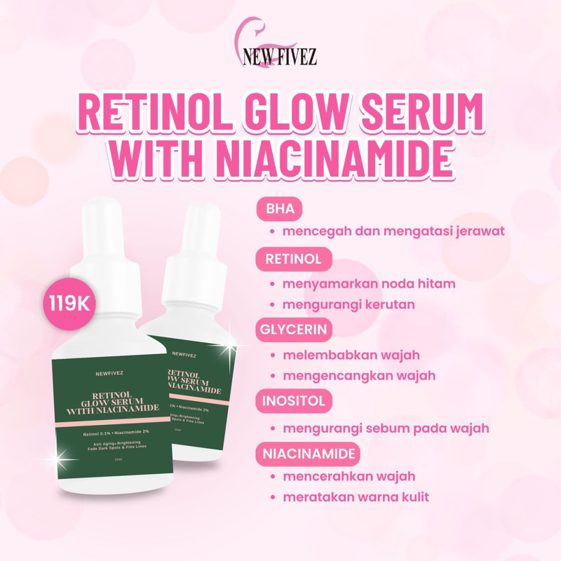 Retinol serum By NewFivez skincare New Fivez