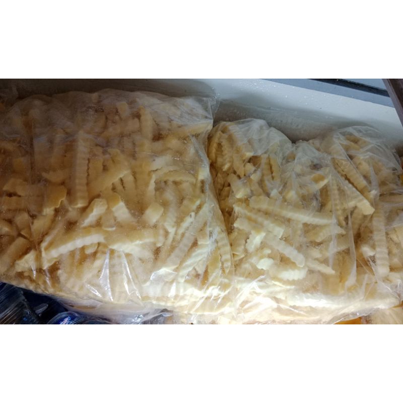 

Kentang Crinkle Cut Premium Merek Aviko 2Kg/2,5kg