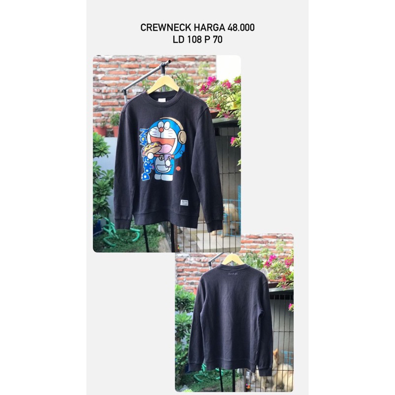 Crewneck Doraemon