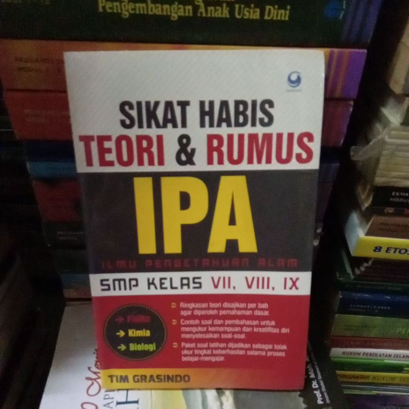 Sikat Habis Teori & Rumus IPA SMP kelas 7,8,9