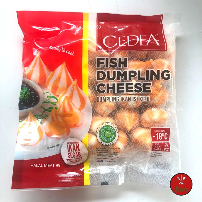 

Cedea Suki Shabu fish dumpling cheese isi keju halal premium 500 gr murah grosir