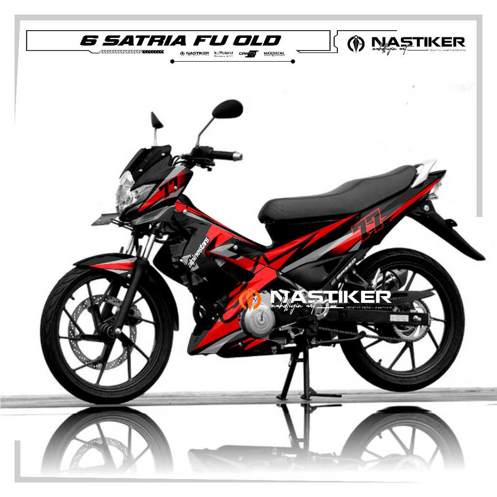 Decal KIT SATRIA FU OLD - DECAL SATRIA FU BARONG FULBODY custom - DECAL SATRIA FU FULBODY SIMPLE