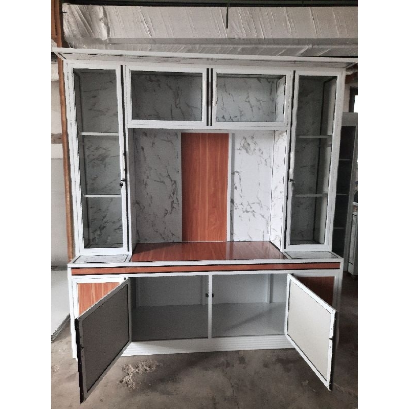 lemari Tv atau Hias aluminium Acp
