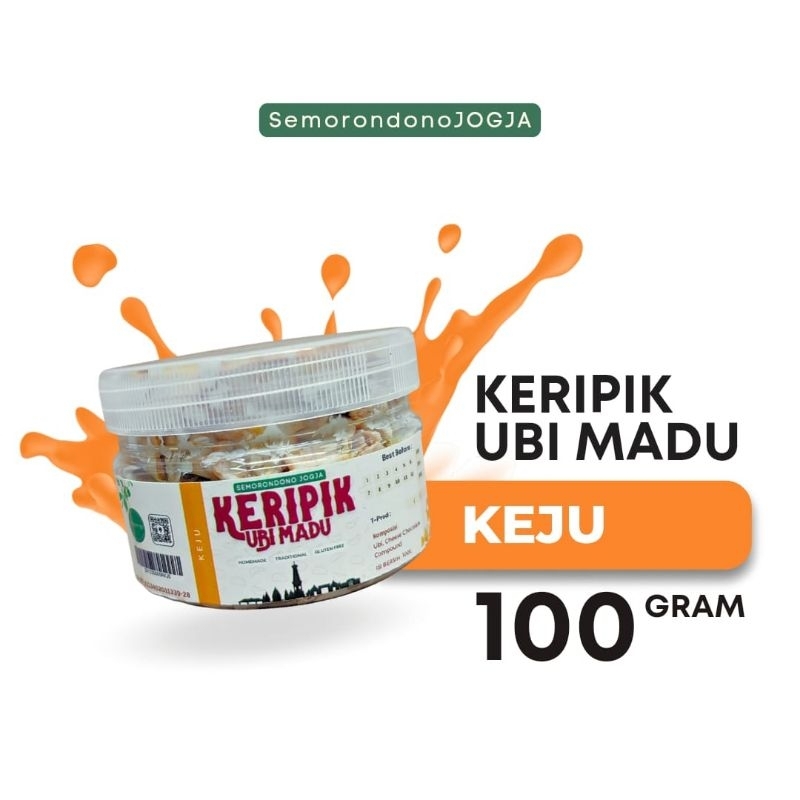 

Keripik Ubi Madu Keju 300ml 100gr SemorondonoJOGJA