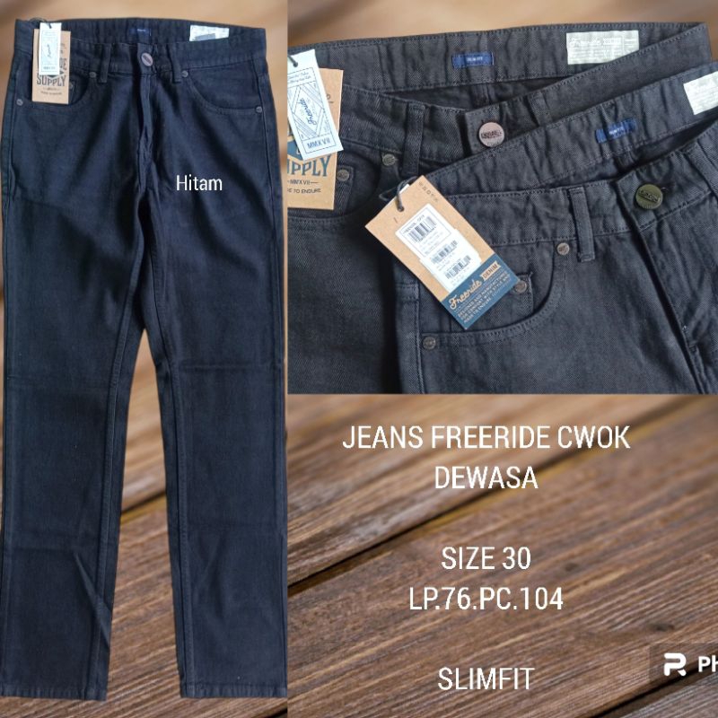 CELANA JEANS PRIA SLIMFIT [FREERIDE]