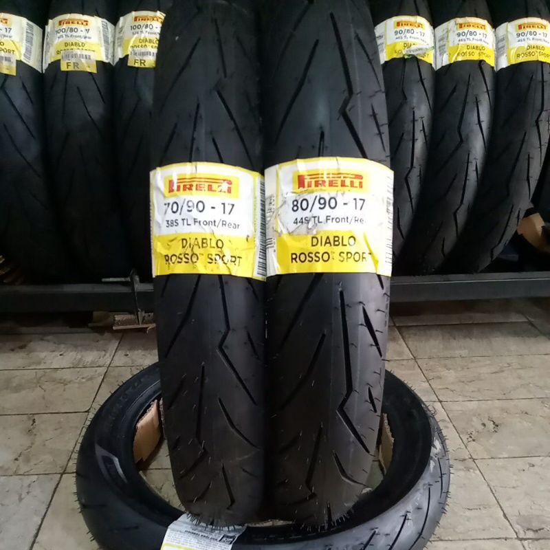 ban Pirelli PAKET BAN PIRELLI (DRS) 70/90/17 - 80/90/17