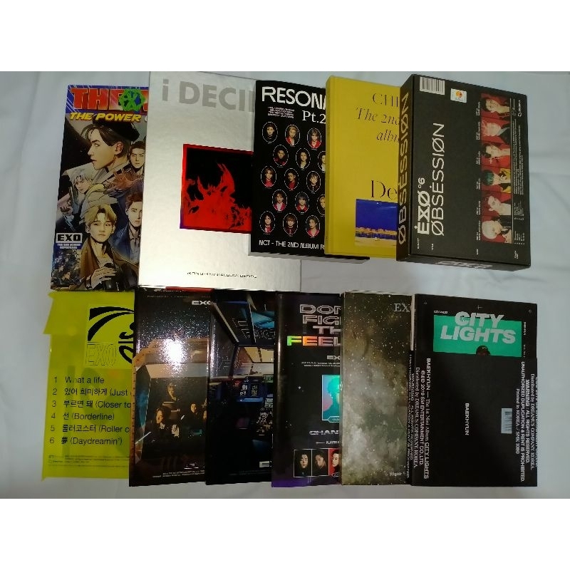 Album unsealed/album only/pc only