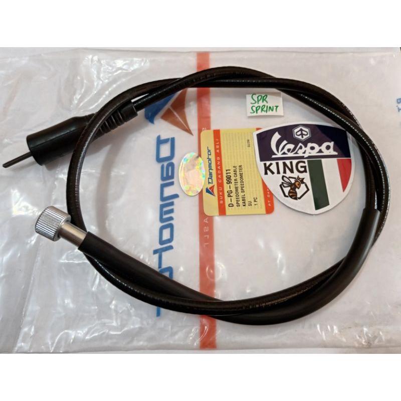 kabel spedometer vespa SUPER SPRINT luar dalam DANMOTOR vespa klasik super sprint