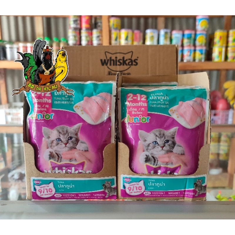 Whiskas makanan kucing