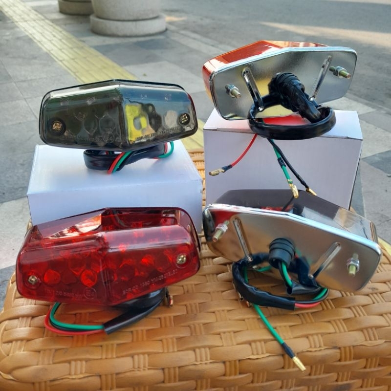 stop lamp BSA stopan cb BSA LED stopan BSA ori taiwan led stoplamp universal cb custom dll