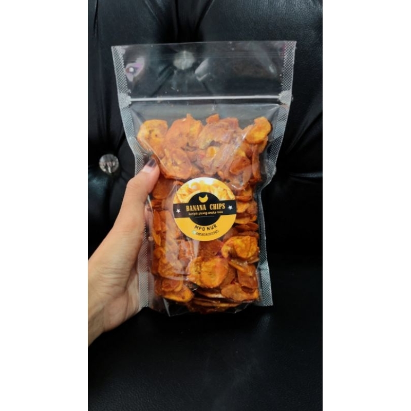 

KRIPIK PISANG PEDAS MANIS BALADO 500Gr