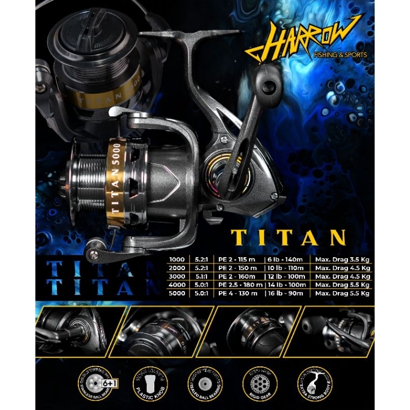 Reel Harrow Titan