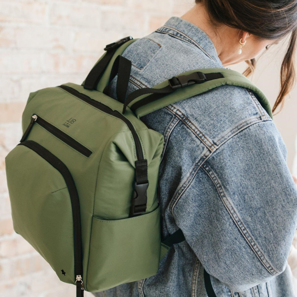 Jujube Modern Backpack - Perlengkapan Bayi Baby with Changing Pad Tas Keperluan Anak Bayi Design