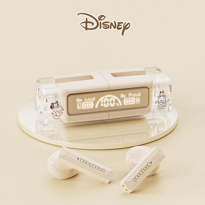 	 Disney F3 Bluetooth Earphones Wireless Earphone Sports Music HIFI Stereo Sound TWS Smart Touch With Mic Bluetooth 5.3	