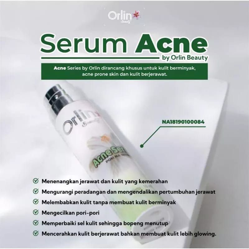 Serum Acne Orlin Beauty Skincare | Serum Jerawat | Serum Glowing Orlin Beauty Skincare