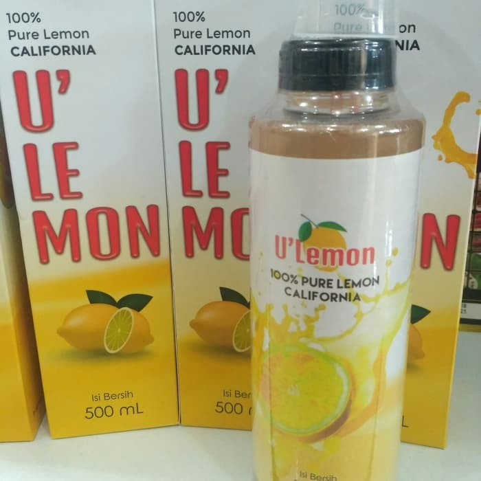 

Sari Lemon 500ml Murni U Lemon Pure Lemon Asli Kualitas LEMONA Asli 100%