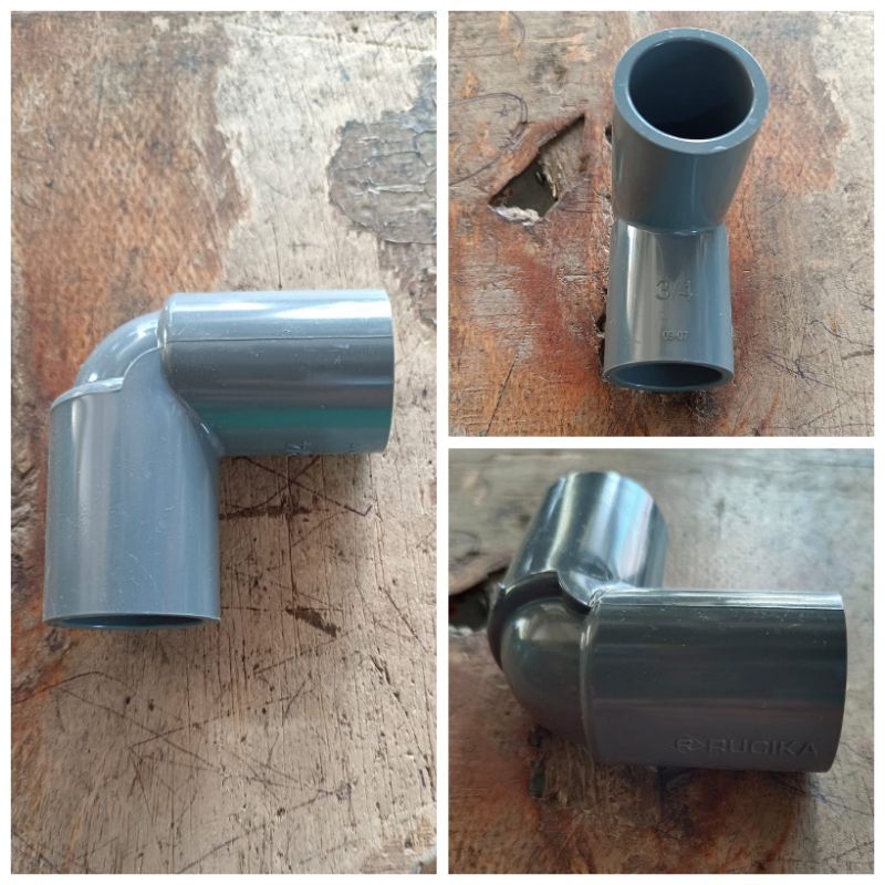 Knee Elbow 3/4" Inch Rucika Sambungan Siku Pipa PVC