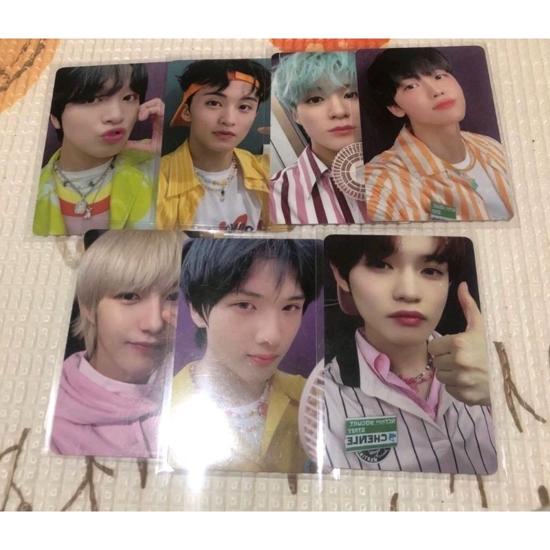 DAPET 7pcs semua Starchatting withmuu star chatting star chat haechan heart cheek mark jeno jaemin r