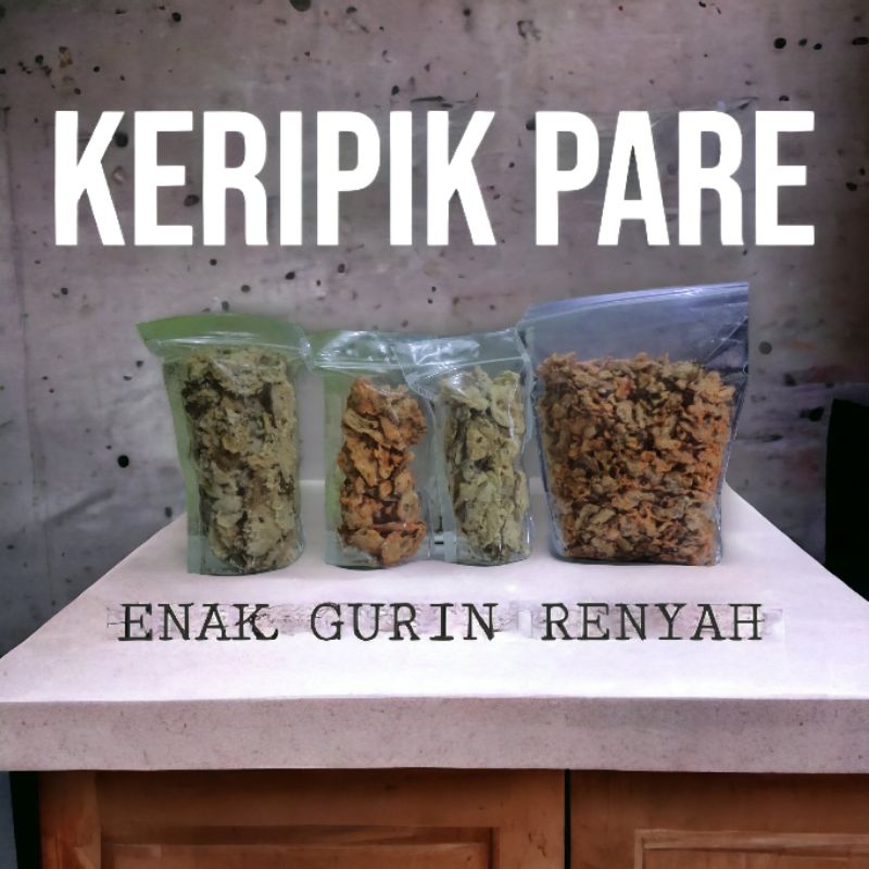 

keripik pare/paria