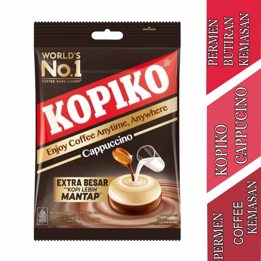 

Permen Rasa Cappucino - Permen Kopiko - Permen Coffee - 105gr