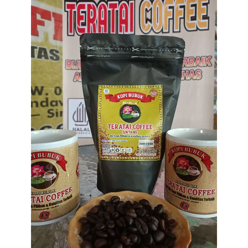 

Kopi bubuk Teratai Coffee Premium spesial