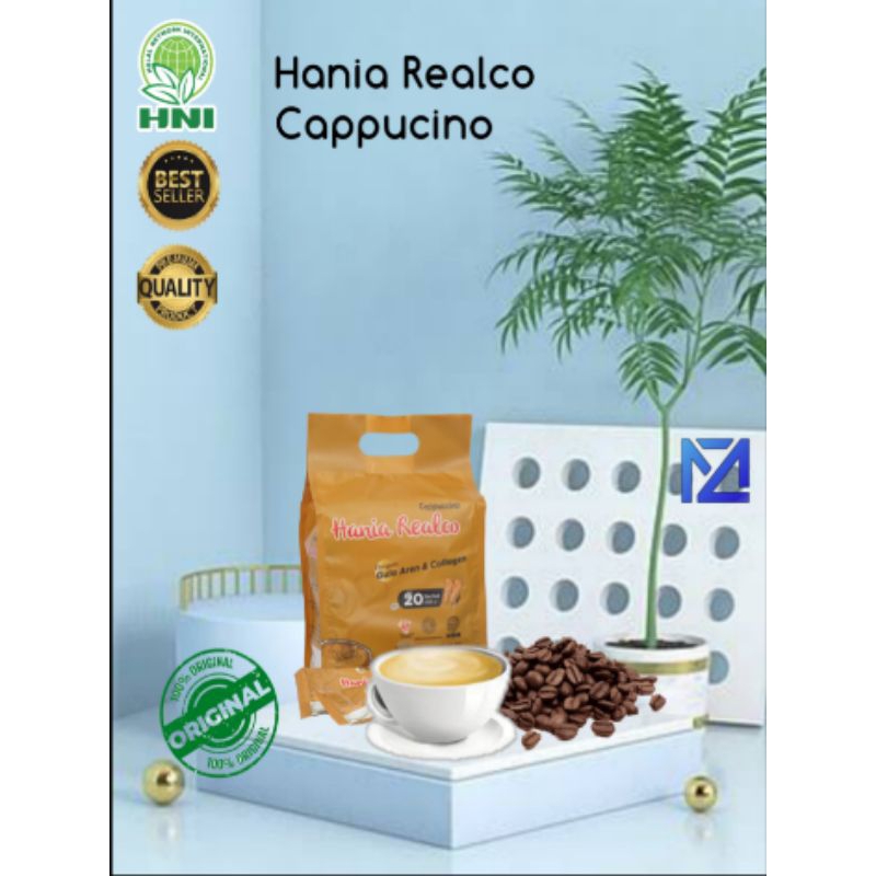 

Kopi Anak Muda berKolagen Hania Realco Cappucino |COD| HNI BPOM