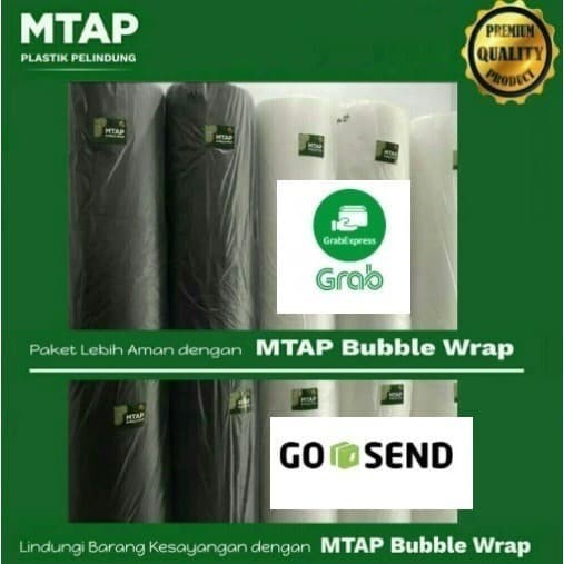 

BUBBLE WRAP MTAP 125cm x 50M 50 meter Buble Plastik PUTIH / HITAM 50METER