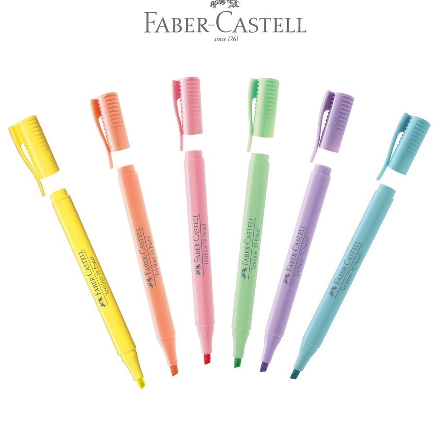 

Best Terlaris Faber-Castell Textliner Highlighter Pastel Series 38