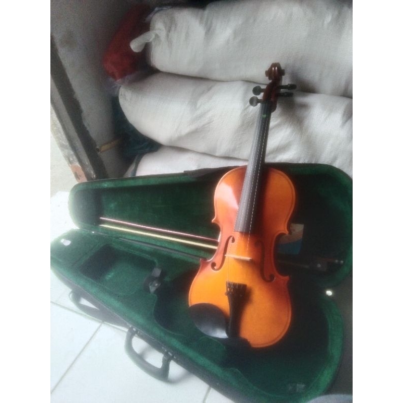biola merek LARK ukuran 4/4 bonus bow Ama tas
