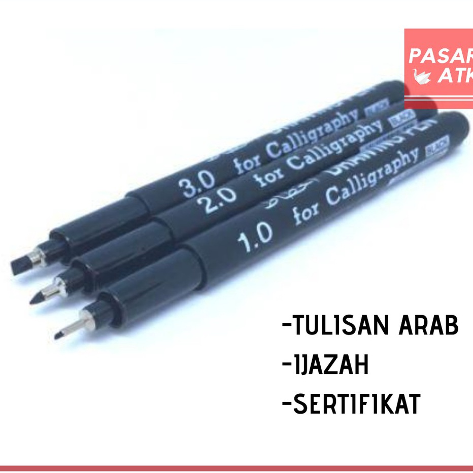 

Pasti Murah SPIDOL PEN SNOWMAN KALIGRAFI / CALLIGRAPHY (PER PCS)