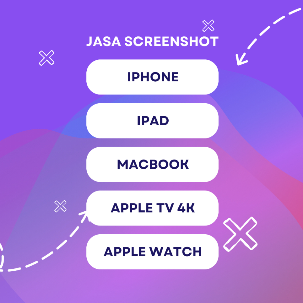 Jasa Screenshot/Record iPhone, iPad dan MacBook