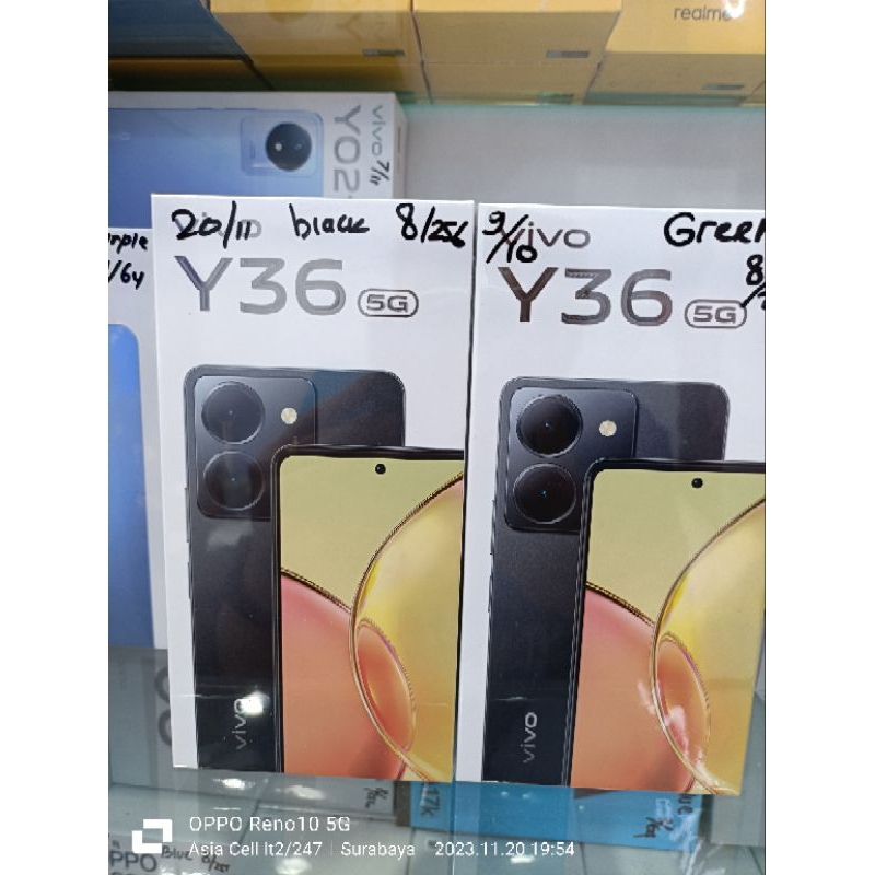 Vivo y36 5G ram 8/256 new