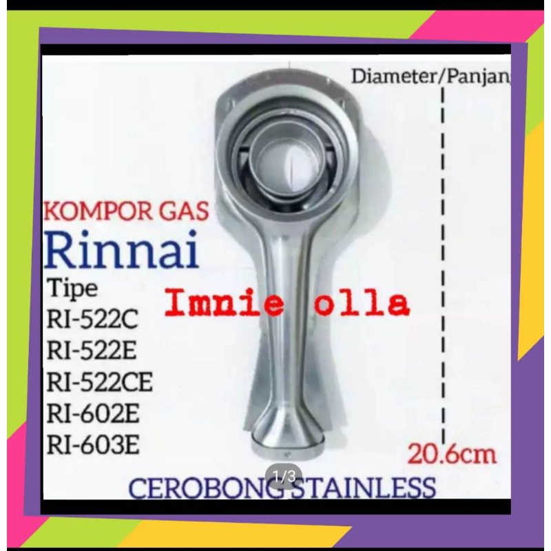 Cerobong Kompor Rinnai