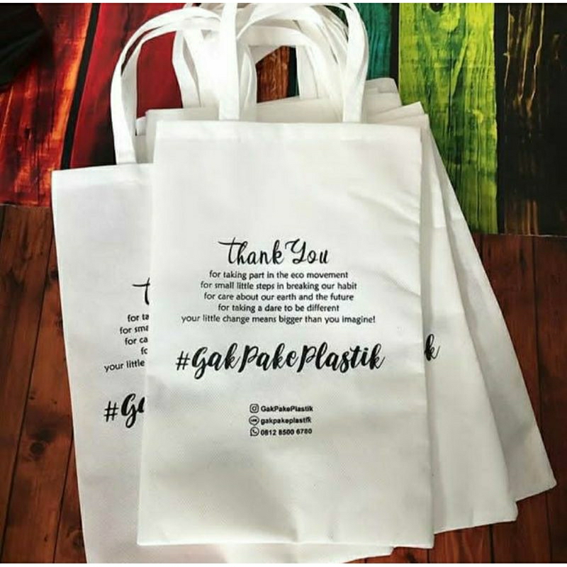 

tas souvenir custom, tas spunbond, tas hajatan