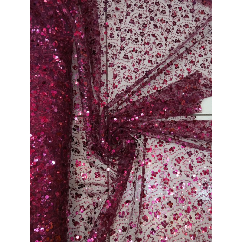 (COD) NEW DESAIN  Tulle Sequin Mutiara | Tulle Full Payet | Tulle Payet Spenggel