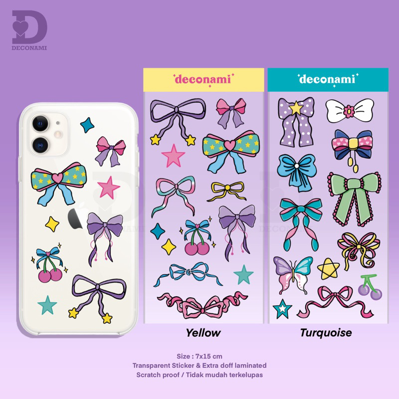 

Ribbon Sticker by deconami