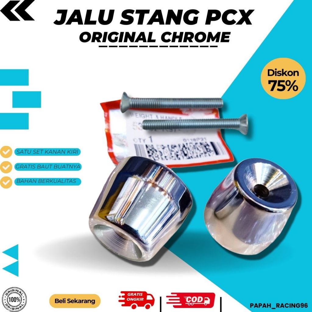 JALU STANG PCX 150 BANDUL JALU VARIO 150 NEW KACA SPION PCX NEW160 PER PCX CBU HONDA MM MOTOR