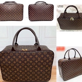 ➞✸✿ TAS TRAVEL LV DAMIER MONO TRAVELING BEPERGIAN TAS MUDIK TAS BAJU PAKAIAN DINAS TRAVELLING JALAN 