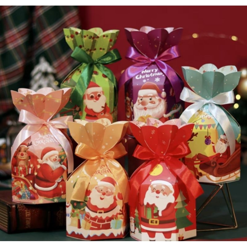 

Gift box natal kotak natal kotak Christmas kotak permen natal terbaru 2023