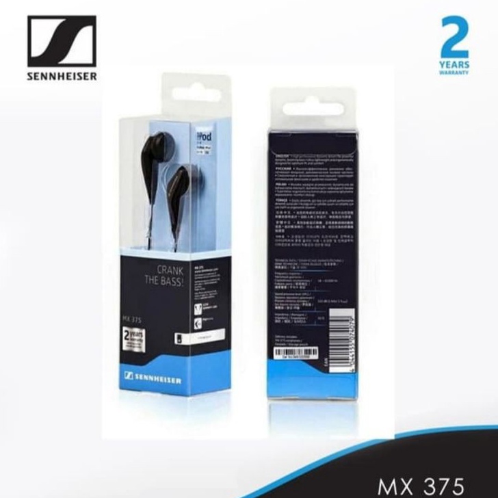 Diskon Earphone headset SENNHEISER MX 375.