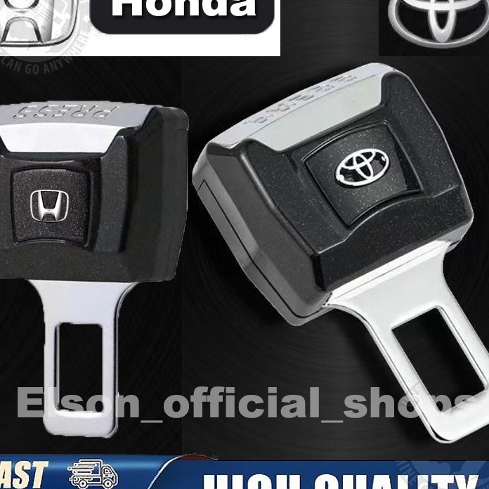 Diskon Toyota Honda Colokan Safety Seat Belt Adaptor /Gesper Ekstensi Sabuk Pengaman/Buzzer Alarm Universal Stopper Mobil.