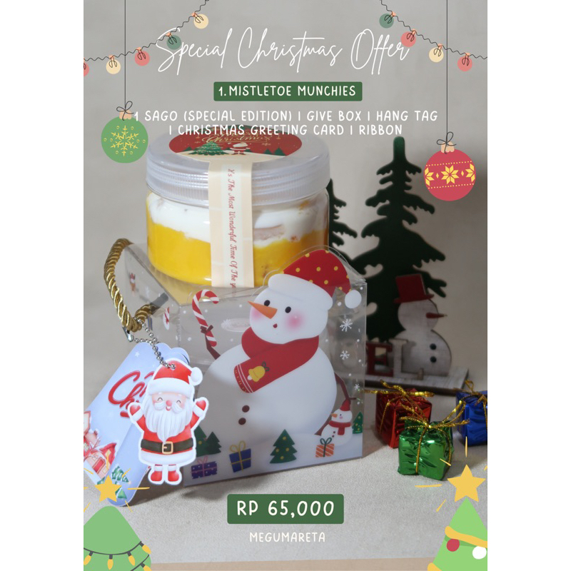 

Mistletoe Munchie (Christmas Hampers/ Hampers Natal)