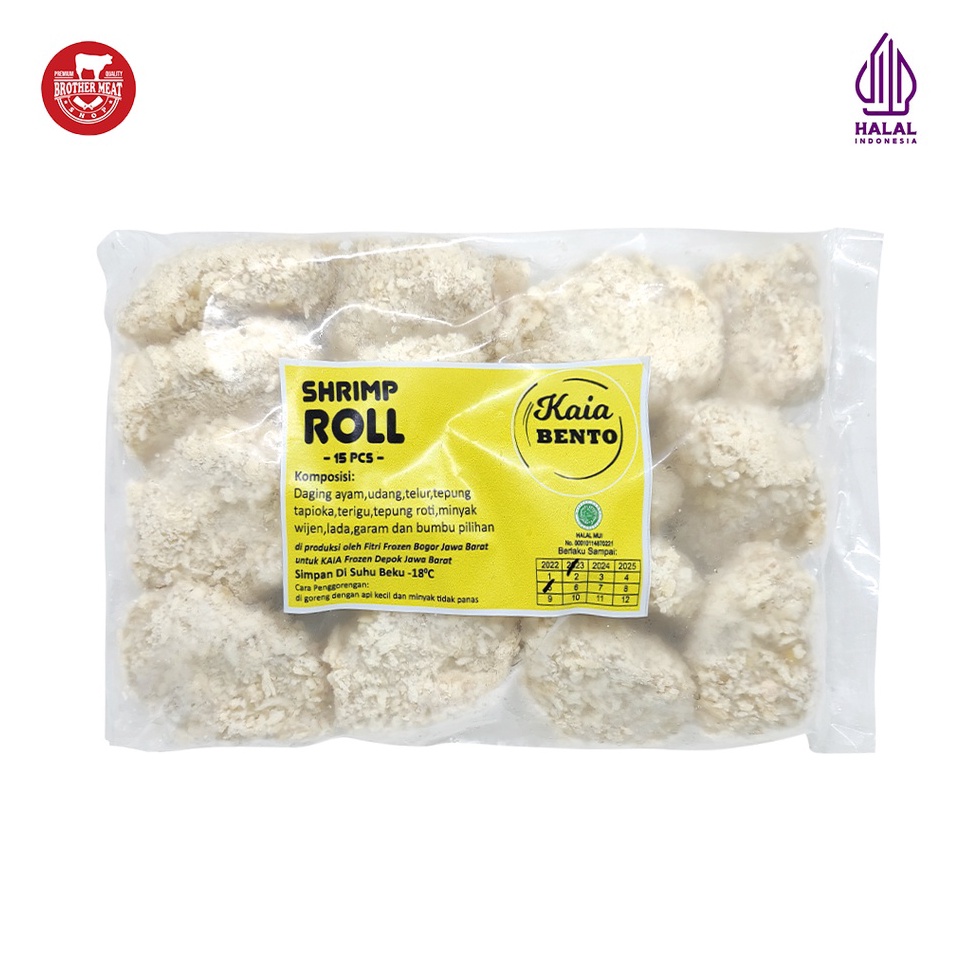 

Shrimp Roll Frozen, Olahan Seafood Halal