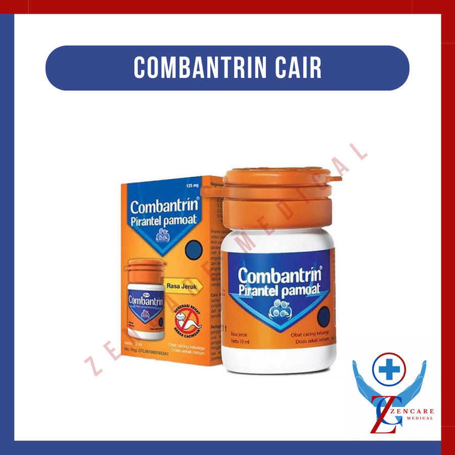 Combantrin Sirup Anak Rasa Jeruk